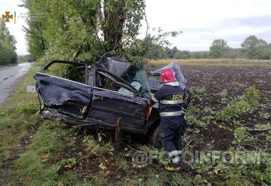 На Кіровоградщині трапилася аварія, є загиблий (ФОТО)