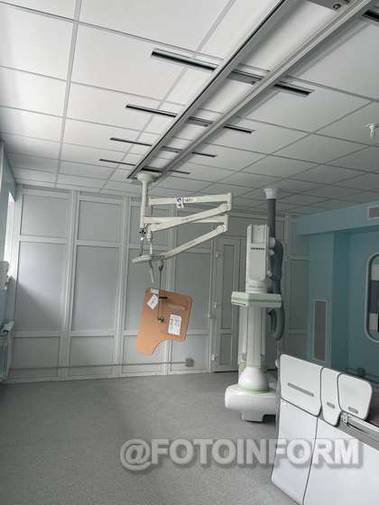 У Кіровоградській обласній лікарні змонтовано придбану МОЗ сучасну ангіографічну систему «Artis one».