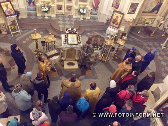 До Кропивницького прибула чудотворна ікона Покрова Божої Матері