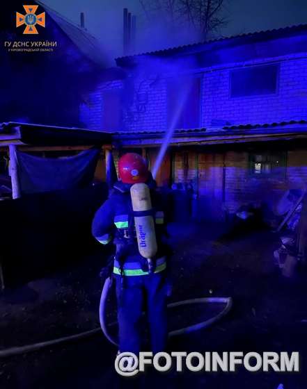 Впродовж минулої доби пожежно-рятувальні підрозділи ГУ ДСНС у Кіровоградській області спільно з місцевими пожежними командами загасили 2 пожежі у житловому секторі.