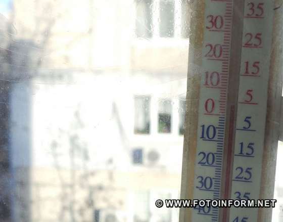 Наразі у Кропивницькому сонячно, температура повітря 5 градусів тепла.