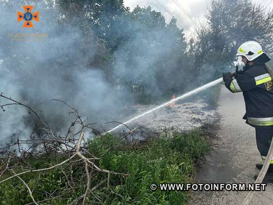 На Кіровоградщині загасили десять пожеж 