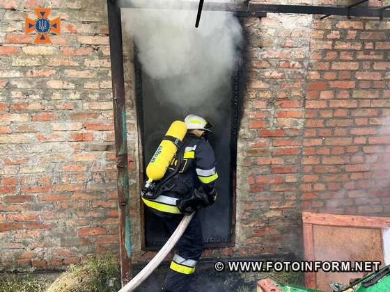 На Кіровоградщині на місці пожежі виявили тіло чоловіка