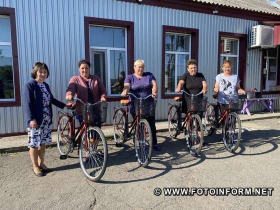 На Кіровоградщині соціальні працівники отримають велосипеди для роботи