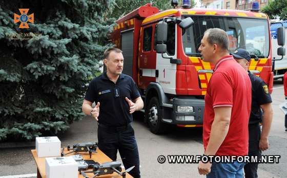 У Кропивницькому рятувальники отримали благодійну допомогу (ФОТО)