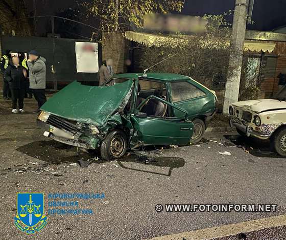 У Кропивницькому судитимуть водія, який у нетверезому стані скоїв смертельну ДТП