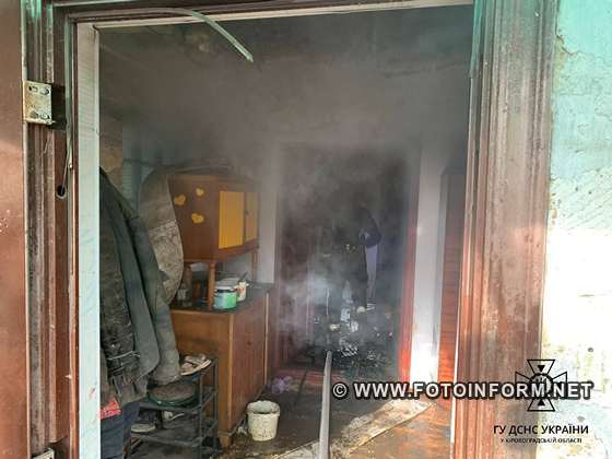 На Кіровоградщині під час ліквідації пожежі в будинку виявили тіло господаря
