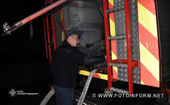 На Кіровоградщині у житловому секторі виникло дві пожежі (ФОТО) 