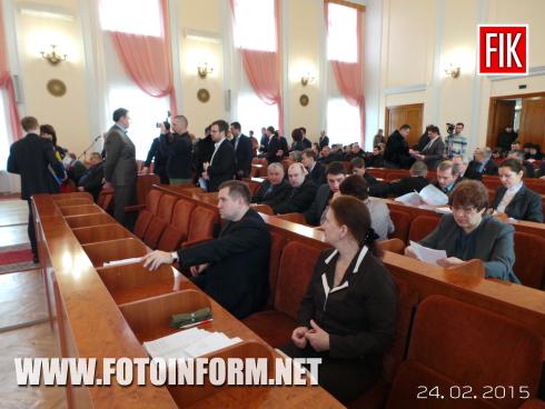 Сегодня в Кировоградском горсовете пройдет очередное заседание городских депутатов