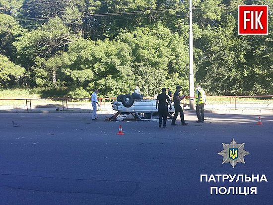 Сьогодні близько 7-ої години на вулиці Вокзальній сталася ДТП. 