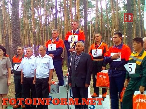 Вчера, 22 июля, в Кировоградской области на базе Александровского района состоялось традиционное мероприятия - областные соревнования вальщиков леса.