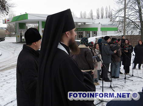 У Кропивницькому на Алеях Героїв вперше залунала «Скорботна коляда» (ВІДЕО)