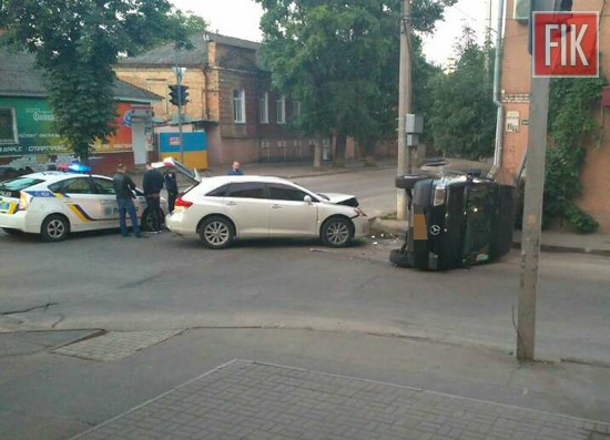 У Кропивницькому на вулиці Гоголя сталася ДТП (ФОТО)