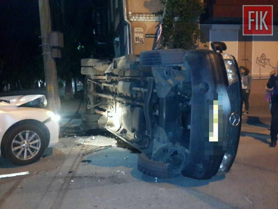 У Кропивницькому на вулиці Гоголя сталася ДТП (ФОТО)