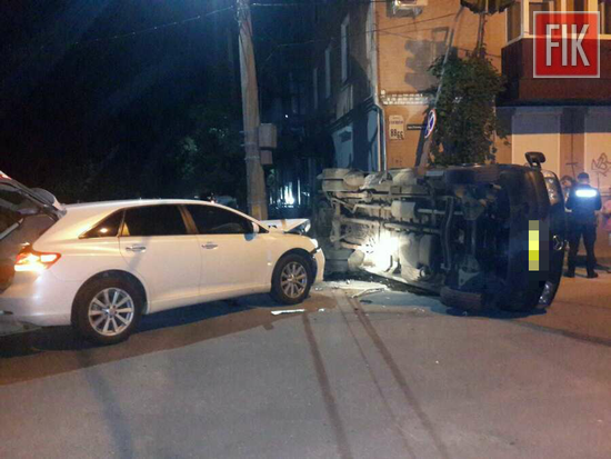 У Кропивницькому на вулиці Гоголя сталася ДТП (ФОТО)