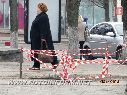 Іван Марковський: ті, хто намагалися незаконно встановити рекламний засіб у Центральному сквері, самостійно його і приберуть