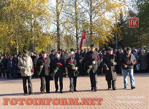 Сегодня в Кировограде отметили 71-ю годовщину освобождения Украины от немецко-фашистских захватчиков 