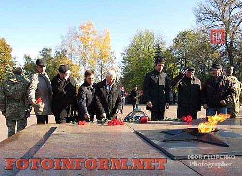 Сегодня в Кировограде отметили 71-ю годовщину освобождения Украины от немецко-фашистских захватчиков 