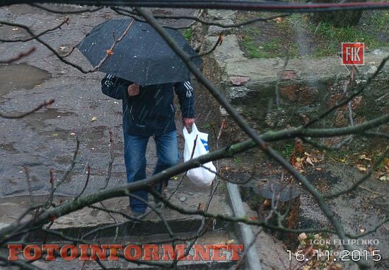 Сегодня, 16 ноября, в Кировограде пошел первый снег. И хотя он идет с дождем, многие кировоградцы поздравляют друг друга с первым снегом.