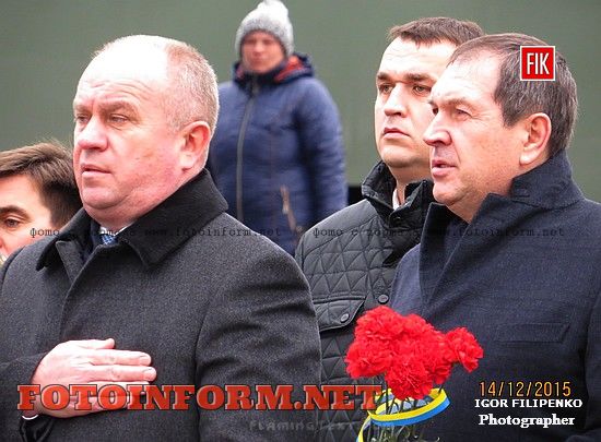 Кировоград: в городе почтили память героев-ликвидаторов, памятник Жертвам Чернобіля в кировограде, вдові Чернобіля, Андрей Райкович, Александр Черноиваненко, фото Игоря Филипенко