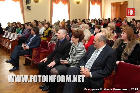 Сегодня, 6 марта, в Кировоградском городском совете прошли торжества по случаю Международного женского дня 8 Марта, сообщает FOTOINFORM.NET