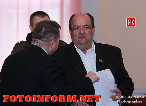 Кировоград: сессия городского совета в фотографиях