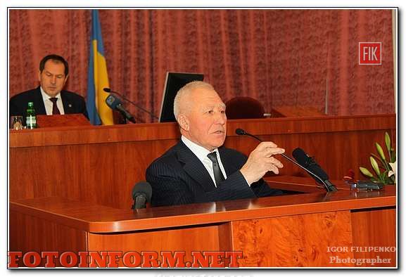 Сегодня в Кировоградском городском совете состоялось первое заседание депутатов седьмого созыва.