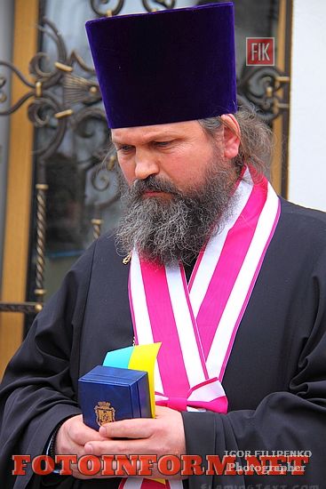 Кировоград: открытие нового места для отдыха , архиепископ Елисаветградский и Новомиргородский Высокопреосвященнейший Иоасаф, Евгений Бахмач, Евгений Назаренко