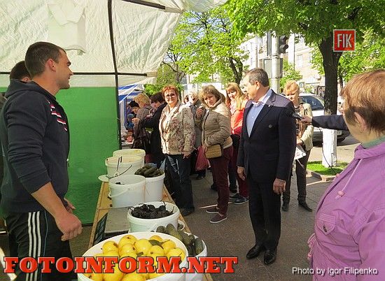 В центре Кировограда проходит ярмарка, фото игоря филипенко