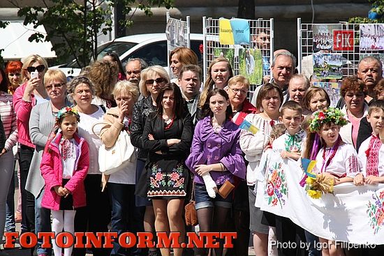Кировоградцы отпраздновали День вышиванки, кировоградские новости, мэр кировограда, андрей райкович, Сергей Бойко, фото игоря филипенко.