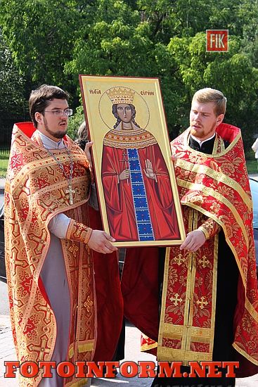 Сегодня, 10 августа, с острова Кипр в храм Благовещения Пресвятой Богородицы привезли икону святой великомученицы Ирины.