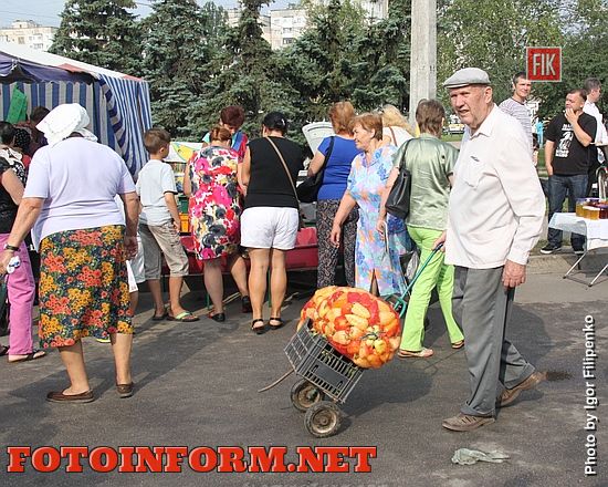 Кропивницкий: в центре города состоялась предпраздничная ярмарка (фоторепортаж)