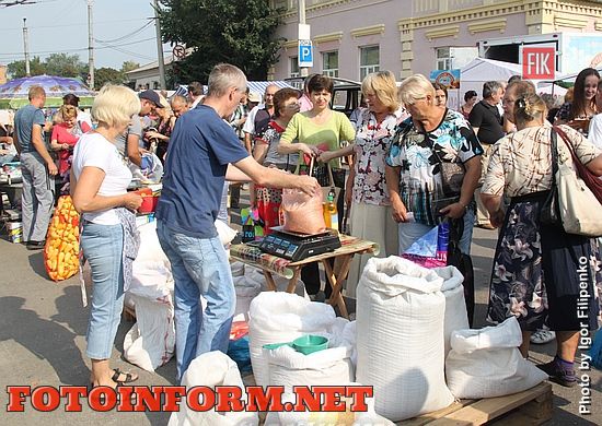 Кропивницкий: в центре города состоялась предпраздничная ярмарка (фоторепортаж)