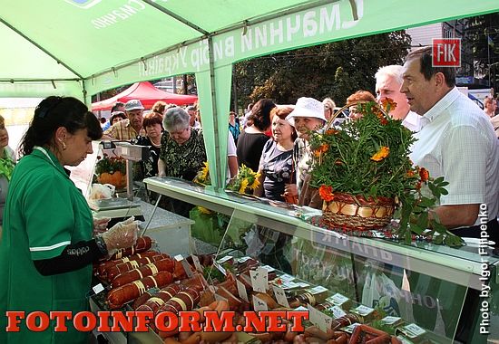 Кропивницкий: в центре города состоялась предпраздничная ярмарка (фоторепортаж)