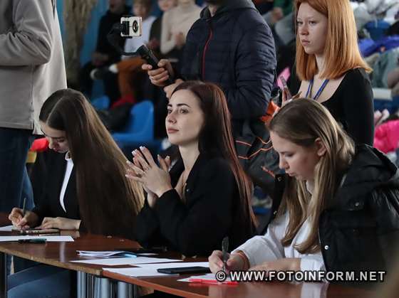 у Кропивницькому школярі змагалися в черлідингу, фото ігоря філіпенка