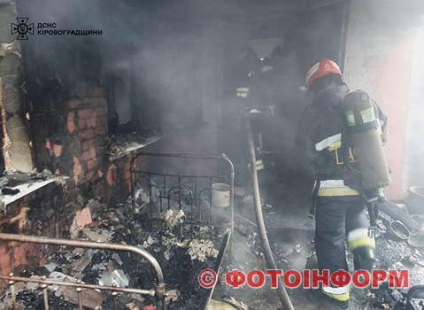 У Кропивницькому на пожежі виявлено тіло жінки (ФОТО)