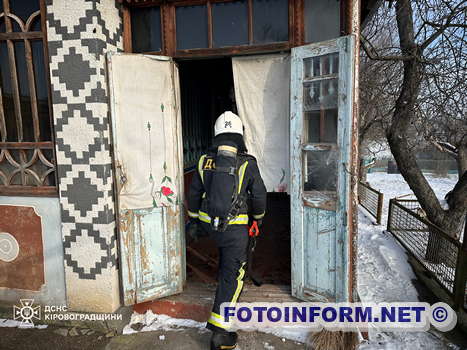 На Кіровоградщині під час ліквідації пожежі виявили тіло загиблого чоловіка (ФОТО)
