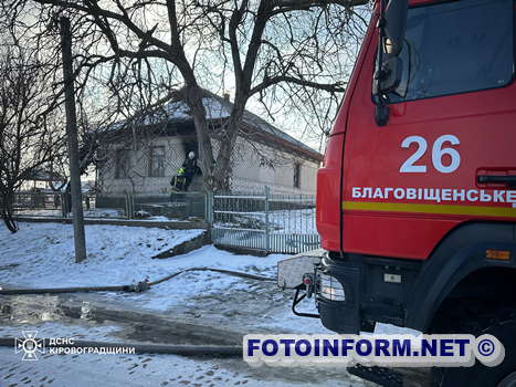 На Кіровоградщині під час ліквідації пожежі виявили тіло загиблого чоловіка (ФОТО)