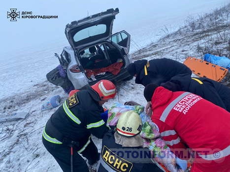Трагічна ДТП на Кіровоградщині: є загиблий та постраждала (фото)