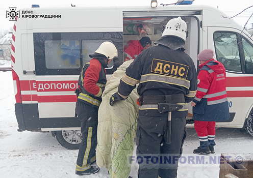 На Кіровоградщині постраждала літня власниця будинку, в якому сталося задимлення