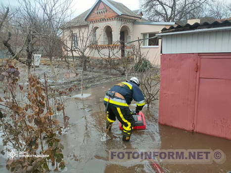 На Кіровоградщині триває ліквідація наслідків підтоплень у громадах області (фото)