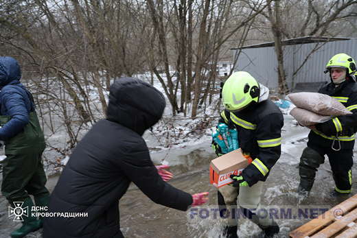 На Кіровоградщині триває ліквідація наслідків підтоплень (фото)