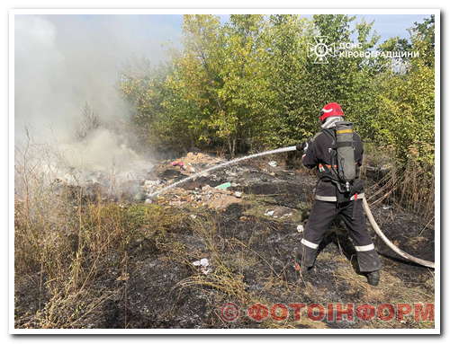 На Кіровоградщині виникло 14 займань на відкритих територіях (ФОТО)