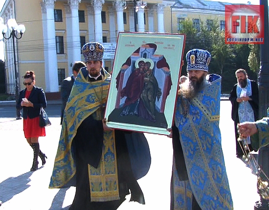 Кропивницкий: святыня из Афон прибыла в наш город