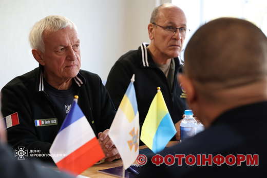 У Кропивницькому рятувальники отримали благодійну допомогу від французьких партнерів (ФОТО)