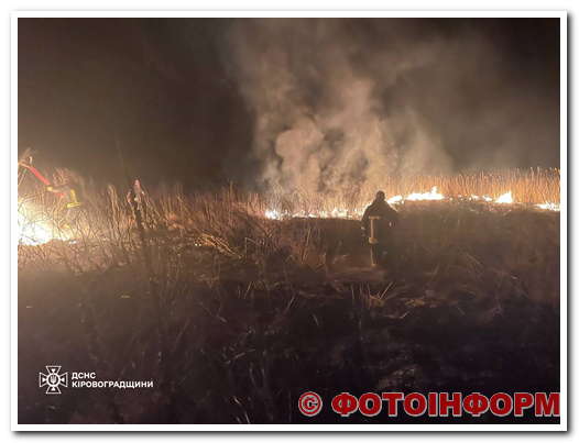 На Кіровоградщині виникло п’ять пожеж різного характеру (ФОТО)