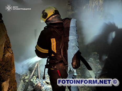 На Кіровоградщині рятувальники ліквідували чотири пожежі за добу: обійшлося без жертв (ФОТО)
