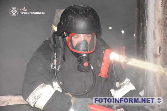 18 лютого опівночі до Служби порятунку надійшло повідомлення про пожежу у житловій багатоповерхівці на вул. Новій м. Долинська Кропивницького району.