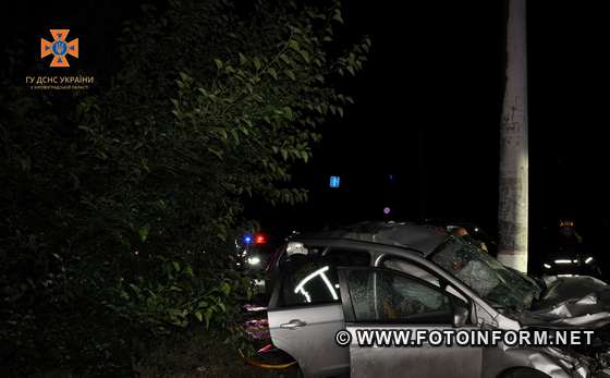 У Кропивницькому в ДТП загинув чоловік (ФОТО)