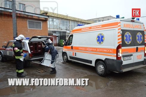 Сегодня кировоградцы были обеспокоены большим количеством пожарных машин , спасателей и милиции на центральном рынке города. 